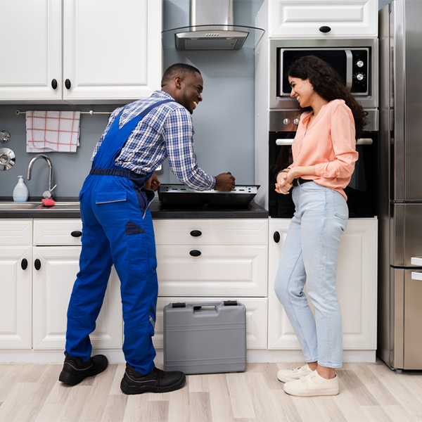 can you provide an estimate for cooktop repair before beginning any work in Davis City